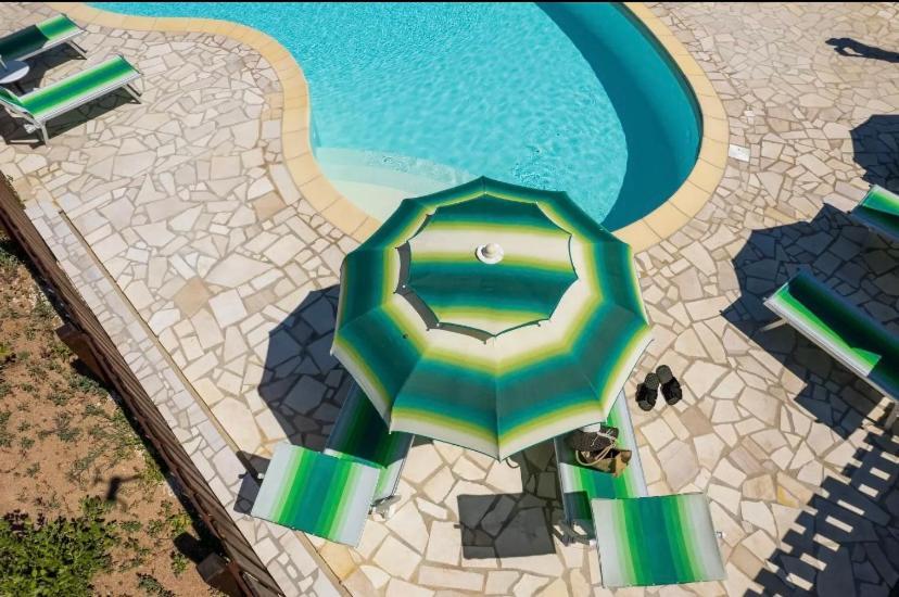 Agriturismo Gli Olivastri Appartamento Raggio Di Sole , Con Piscina E Vista Mare ,Climatizzatore,Wifi أغلينتو المظهر الخارجي الصورة